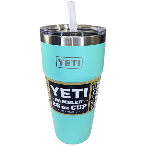 YETI Rambler 26 oz Straw Cup, Vacuum Insulated, Stainless Steel with Straw Lid - Picture 3 of 12